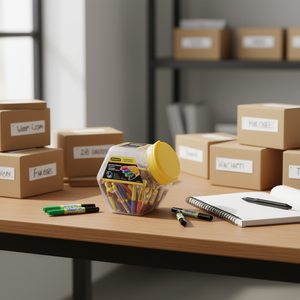 Marcadores Permanentes Stanley Mini Punta Fina, 72 Unidades, Colores Surtidos para Escribir y Etiquetar - Product Image 3