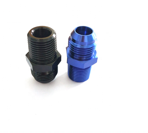 10an Flare Naar 1/<span class=keywords><strong>2</strong></span> "Npt Pijpslang Adapter Fitting Aluminium An10 Mannelijke Flare Om Te 1/<span class=keywords><strong>2</strong></span> Npt Mannelijke Draad - Product Image 2