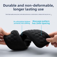 Repose-poignets ergonomique rectangulaire antidérapant en mousse à mémoire de forme AiLong pour clavier et souris, idéal pour le bureau (vente en gros)