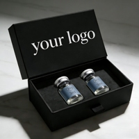 Boîtes cadeaux en papier de luxe pour flacons de peptides de 3 ml, 5 ml, 10 ml, ensemble de flacons rechargeables