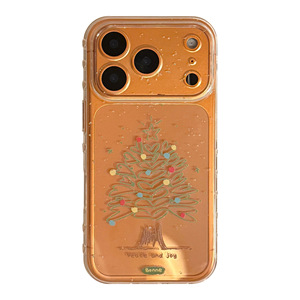 Custodia <span class=keywords><strong>Trasparente</strong></span> Antiurto con Graffiti Natalizi per <span class=keywords><strong>Apple</strong></span> 17pro, <span class=keywords><strong>Cover</strong></span> Protettiva Anti-Caduta per iPhone 16 - Product Image 6
