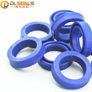 Joints hydrauliques en U bleu PU, joint de tige de piston UNS, 10x18x6mm