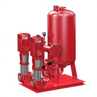 Pompe à incendie électrique 380V en acier inoxydable avec moteur 7,5 CV, solutions de traitement de l'eau multi-étages, personnalisable OEM
