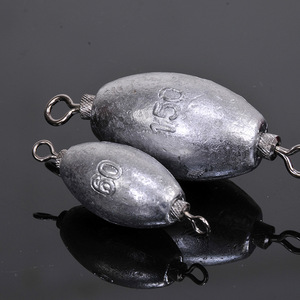 Plomada de Pesca Aohu, 30g 200g, Ovalada, Resistente a la Corrosión, para Pesca Marina - Product Image 1