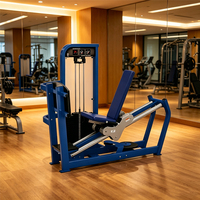 Liva LH-14 Machine de presse à jambes commerciale à charge par pignon, poste unique pour la musculation des fessiers, des quadriceps et des ischio-jambiers, équipement d'entraînement des jambes pour salles de sport