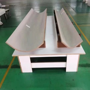 Presse à chaud sous vide à <span class=keywords><strong>cintrage</strong></span> incurvée en <span class=keywords><strong>bois</strong></span> à haute fréquence/presse servo-hydraulique à grande vitesse pour le formage à chaud - Product Image 4