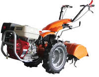 Motoculteur diesel BOTA 370 avec boîte de vitesses et engrenages pour le travail du sol agricole