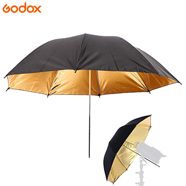 Umbrella 101cm 40 Inch Golden Translucent Professional Reflector Umbrella For Photo Studio Flash Light Accessories