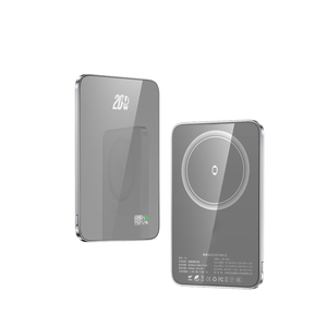 แบตสำรองแม่เหล็กกระจกนิรภัย 5000mAh 10000mAh พร้อมหน้าจอดิจิตอล ชาร์จเร็ว - Product Image 5