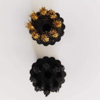 Accessoires de machine de nettoyage à la vapeur pour appareils ménagers petite brosse ronde petite brosse en cuivre étendue