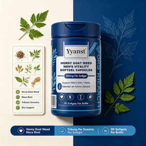 Extrait de Horny Goat Weed, capsules molles pour la vitalité masculine, 800 mg, 90 pièces, soutient la vitalité quotidienne des hommes, maintient un mode de vie actif, OEM - Product Image 5