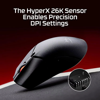 Ratón Inalámbrico para Juegos HyperX Pulsefire Haste 2 Mini, Ultraligero de 59 g, Tri-Modo, 6 Botones RGB Programables para Manos Pequeñas, PC, PS5
