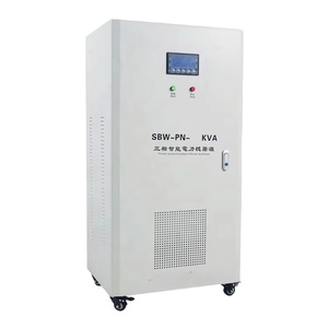 Régulateur de tension triphasé 30 kVA SVC pour équipement industriel, avec écran LCD pour commande automatique AC - Product Image 5