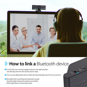 Nuevo diseño Full HD 1080P 30fps 60fps PC Stream Webcam Camara <span class=keywords><strong>Web</strong></span> <span class=keywords><strong>Cam</strong></span> 1080P 2K 4K Full HD Webcamera 60fps Webcams - Product Image 6