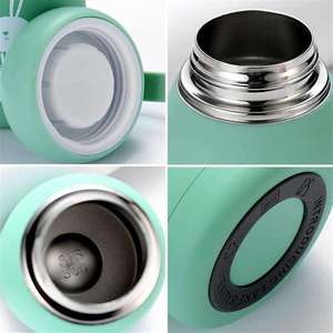 Botella de Acero Inoxidable Aislada para Regalo Promocional, Linda Botella Térmica Inteligente de Silicona Mini con Estampado, Libre de BPA, a Prueba de Fugas para Niños - Product Image 5