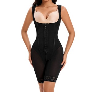 Corset américano-européen monobloc de <span class=keywords><strong>grande</strong></span> <span class=keywords><strong>taille</strong></span> avec entrejambe ouvert Corset post-partum Gilet belle mise en forme du dos - Product Image 4
