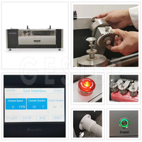Machine d'essai d'abrasion conforme à la norme DIN & EN ISO 20344, testeur d'abrasion du caoutchouc GT-KB03B, ASTM D5963, 220V, garantie 1 an