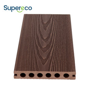 SUPERECO Revêtement de sol en WPC moderne, gaufrage 3D, installation par clipsage, écologique, imperméable, durée de vie supérieure à 15 ans, <span class=keywords><strong>terrasse</strong></span> extérieure - Product Image 2