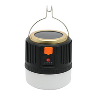 Ampoule de tente extérieure Bbq randonnée lanterne de secours portable lampe solaire éclairage de camping rechargeable