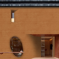 Grande dalle murale en terre battue, imperméable, ignifuge, design moderne, pour chambre, salle à manger, intérieur, extérieur, hôtel, villa, décoration facile
