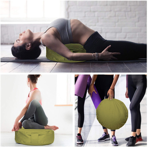 Yoga almohada <span class=keywords><strong>de</strong></span> trigo sarraceno almohada Cojín <span class=keywords><strong>de</strong></span> meditación <span class=keywords><strong>de</strong></span> <span class=keywords><strong>aire</strong></span> <span class=keywords><strong>de</strong></span> confort coxis ciática masaje hemorroides Yoga cojín - Product Image 4