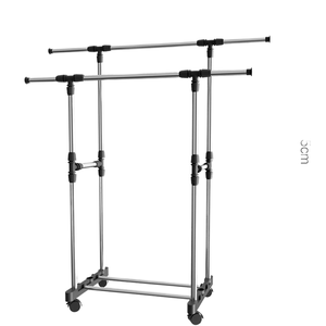 Fabricante al por mayor, muebles portátiles para el hogar, tendedero sencillo de pie para ropa, Material metálico de pie para bolsas de herramientas - Product Image 1