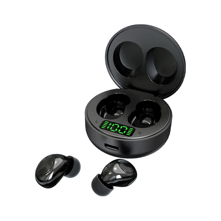 2023 Super Mini TWS Wireless ANC Bluetooths Earphone with Sleeping Gaming Music Mode with power band