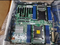 Carte mère de serveur Intel X11DPH-T E-ATX reconditionnée, 7 emplacements PCIe 3.0, double socket LGA3647, 16 DIMM, quatre 4 To DDR4-2933MT