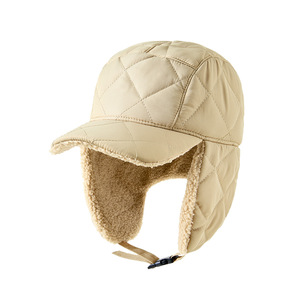 Ski Cap Fleece Lined Windproof <b>Warm</b> <b>Hat</b> With Ear Flaps For Outdoor Winter Use Adult Unisex - Product Image 1