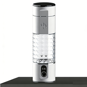 Bouteille génératrice d'eau hydrogénée ionisée rechargeable portable de 290 ml avec technologie PEM SPE pour la maison, les voyages et le sport - Product Image 3