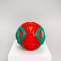 Jouets à mâcher pour chien de Noël, jouet interactif amusant en corde et balle, jouet anneau à mâcher anti-ennui pour l'autodivertissement, balle de jeu pour chien à lancer et à ramener