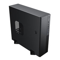 Sohoo S510 Slim MicroATX Desktop Computer Case Full Tool-Less Design 4x USB Ports Quick Release ODD/HDD M-ATX Front Port Used