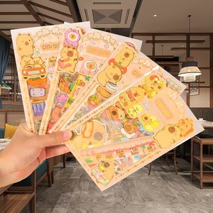 123 สติ๊กเกอร์รูปสัตว์น่ารักพลาสติกทำด้วยมือ 4-6Y สติ๊กเกอร์ของเล่น - Product Image 1