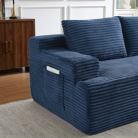 Vakuumkomprimierte Sofa-Box-Verpackung Großhandel Modernes Wohnzimmer-Möbelset L-förmiges Umwandelbares Schlafsofa Ecksofa
