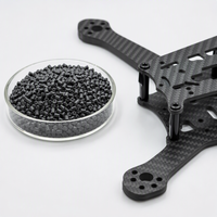 PA66 GF25 GF30 Nylon 66 renforcé de fibres de verre, granulés de plastique technique haute résistance pour engrenages et hélices de drones