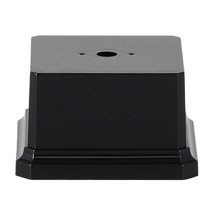 <span class=keywords><strong>Base</strong></span> de Trofeo Estilo Pirámide Negra Duradera de Alta Calidad con Impresión UV para Pedestales de Trofeos de Plástico, Gran Venta Diaocai - Product Image 1