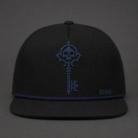 Casquette de baseball personnalisée avec broderie Old English, 5 panneaux, visière incurvée, style Dad Hat, streetwear urbain West Coast, vente en gros, faible MOQ