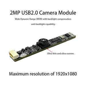 2MP 1080P USB2.0 GC2093 โมดูลกล้องเซ็นเซอร์ CMOS ป้องกันแสงย้อนกลับ แบบเสียบแล้วใช้งานได้ทันที สำหรับการมองเห็นแบบฝังตัวขนาดเล็กและการจดจำใบหน้า - Product Image 2