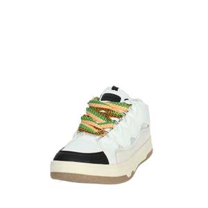 Sneakers Donna SASS230223 Blanc/Noir Taille 37 Chaussures en toile tendance - Product Image 6