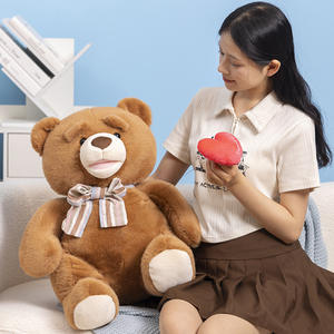 Yeni Kalp Atışı Ayı Peluş Oyuncak Çift Ayı Bebek Kız Arkadaşına Doğum Günü Hediyesi Veriyor - Product Image 5