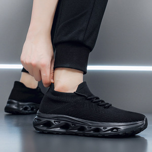 2025 New Release Plus Size Men's Mesh Breathable Casual Sneakers Lightweight Thick Sole Heightening Shockproof Walking <b>Shoes</b> - Product Image 4