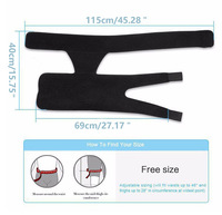 Orthèse de Hanche Manchon de Compression Cuisse | Dispositif Anti-Douleur Sciatique de la Hanche | Bande de Compression pour le Soulagement du Nerf Sciatique