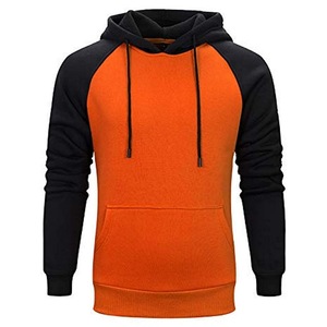 Sweat à capuche polaire d'hiver pour homme de qualité supérieure, manches raglan unies, brodé, anti-boulochage et coupe-vent, prix de gros - Product Image 6