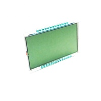 Modul Layar LCD TN Konektor Pin Positif Sudut Pandang 6:0 Digital Kecil Khusus untuk Meteran Listrik Model Golden Vision