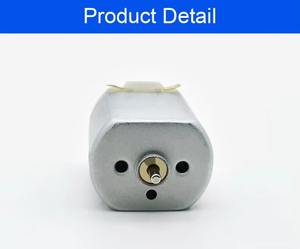 Motor de CC con escobillas micro de 12 V, 4800-20000 RPM, 0.3-1.5W, para electrodomésticos, imán permanente, bajo nivel de ruido, totalmente cerrado, ventilador masajeador - Product Image 2