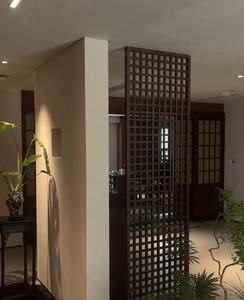 Hiện Đại Trong Suốt Sơn Mài Hoàn Thành Ngọn Lửa Chống Cháy Gấp Gỗ Rắn Phòng Phân Vùng Màn Hình Cho Phòng Khách Phòng Ngủ Cửa - Product Image 5