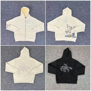 Ensemble veste à capuche en velours fin et pantalon Derschutze pour homme, avec logo brodé, style streetwear tendance et décontracté. - Product Image 2