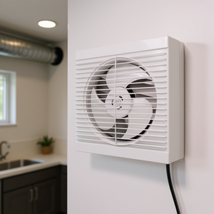 Ventilador de Pared con Motor de CA de 6 Pulgadas, 110 CFM, Diseño de Extracción a Través del Pared - Product Image 2