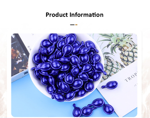 Cápsulas de Essência Facial de Peptídeo de Cobre Azul Atacado, Sérum Anti-idade, Reparação da Pele, Reduz Linhas Finas - Product Image 6