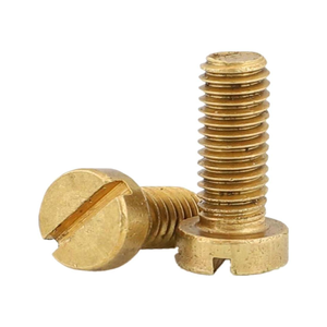 Heavy Duty Brass <b>Screw</b> Machined Corrosion Resistant Industrial Fastening Hardware - Product Image 5